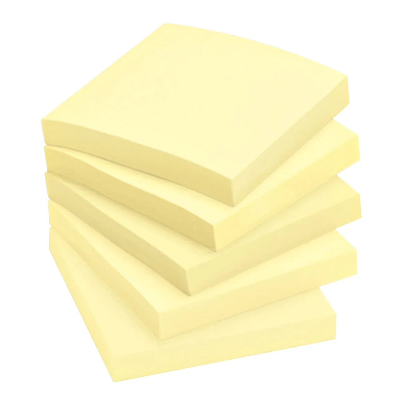 Post-it Notes, Canary Yellow, 3" x 3" 100 Sheets, 24 Pads - USA MEGA SHOP