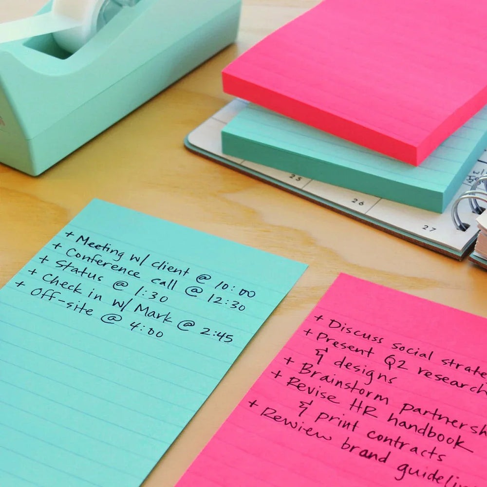 Post-it¬Æ Notes, 4 in. x 6 in. Assorted Colors, 100 Sheets, 5-pack - USA MEGA SHOP