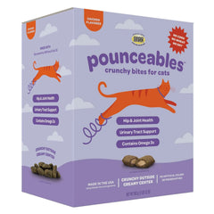 Pounceables Crunchy Bites for Cats, Chicken Flavor, 32oz - USA MEGA SHOP