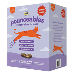 Pounceables Crunchy Bites for Cats, Chicken Flavor, 32oz - USA MEGA SHOP