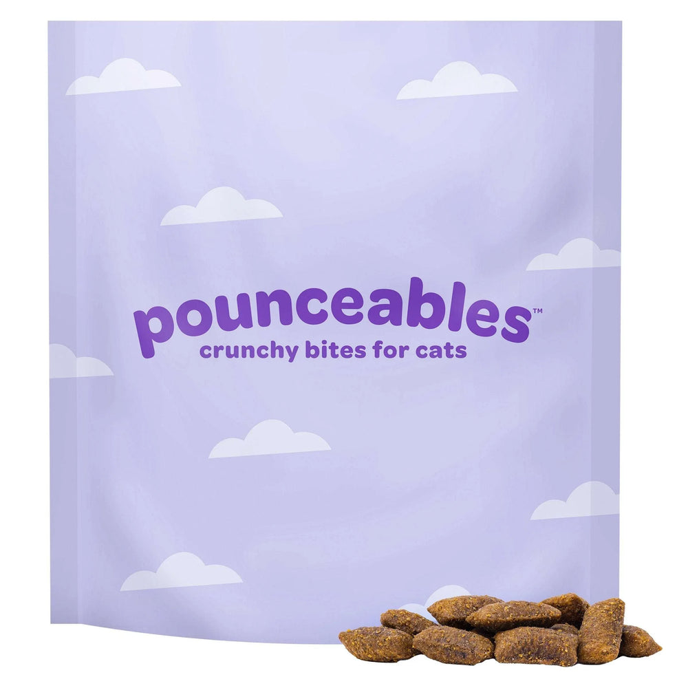 Pounceables Crunchy Bites for Cats, Chicken Flavor, 32oz - USA MEGA SHOP