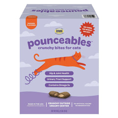 Pounceables Crunchy Bites for Cats, Chicken Flavor, 32oz - USA MEGA SHOP