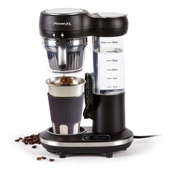 PowerXL Grind and Go Plus Coffee Maker, Automatic Single-Serve Coffee Machine with 16-Oz - USA MEGA SHOP
