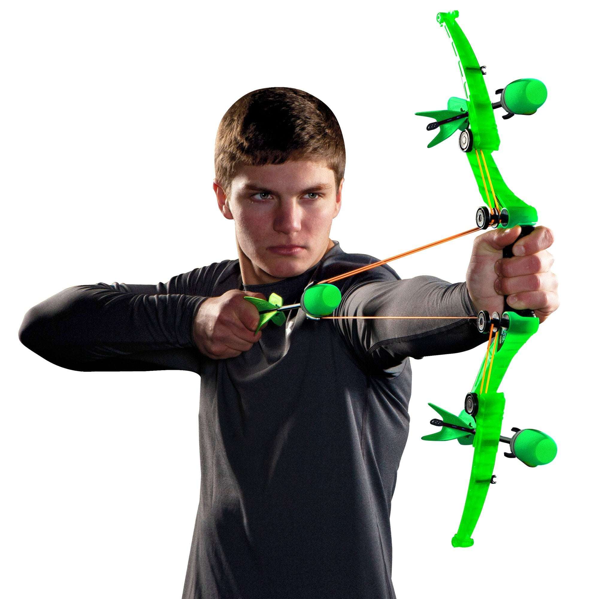 Zing Air Storm Z-tek Bow - Green: High-Powered Outdoor Archery Set for Action-Packed Fun and Precision Shooting, Green