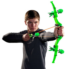 Zing Air Storm Z-tek Bow - Green: High-Powered Outdoor Archery Set for Action-Packed Fun and Precision Shooting, Green