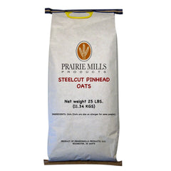 Prairie Mills Steelcut Pinhead Oats 25 lbs. - USA MEGA SHOP