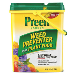 Preen Garden Weed Preventer + Plant Food - 16 lb. - Covers 2,560 sq. ft.