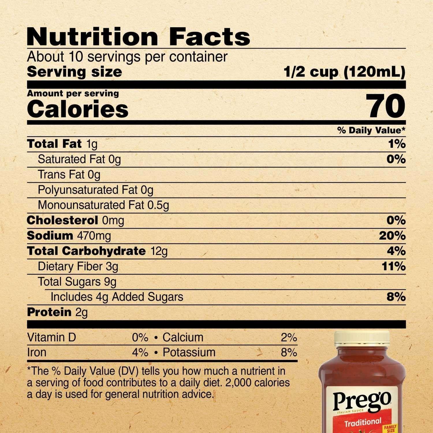 Prego Traditional Italian Sauce, 45 oz., 3 pk.