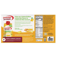 Protein shake 18-pack carton back with Nutrition Facts panel and barcode