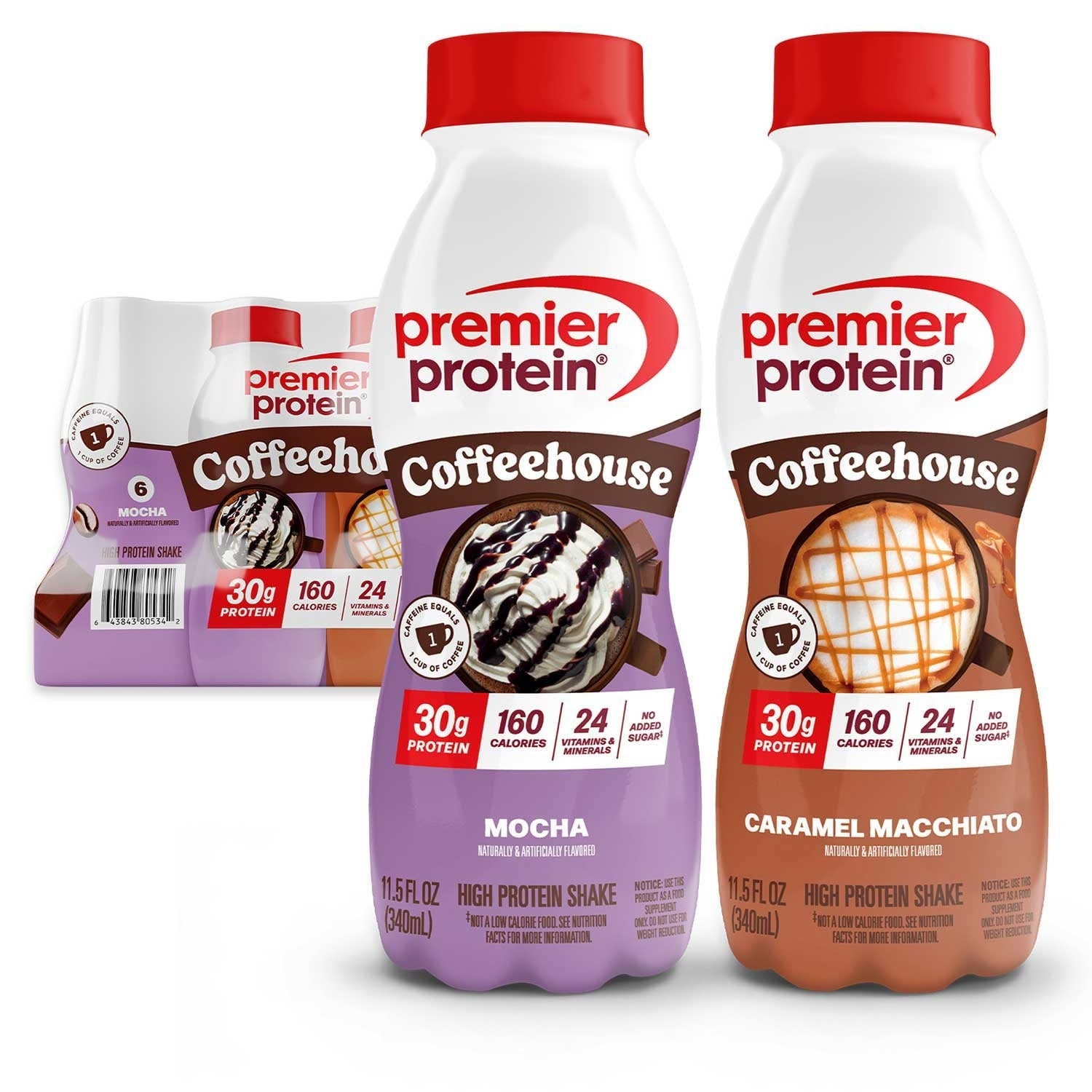 Premier Protein 30g Coffeehouse Variety Pack, 11.5 fl. oz., 12 pk.