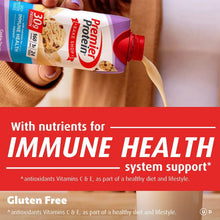 Premier Protein Cookie Dough shake carton pouring drink, Gluten Free