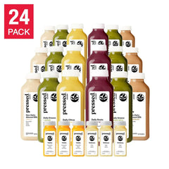 Pressed Juicery 3-day Juice Cleanse 24 bottles, 18 Juices And 6 Shots - USA MEGA SHOP