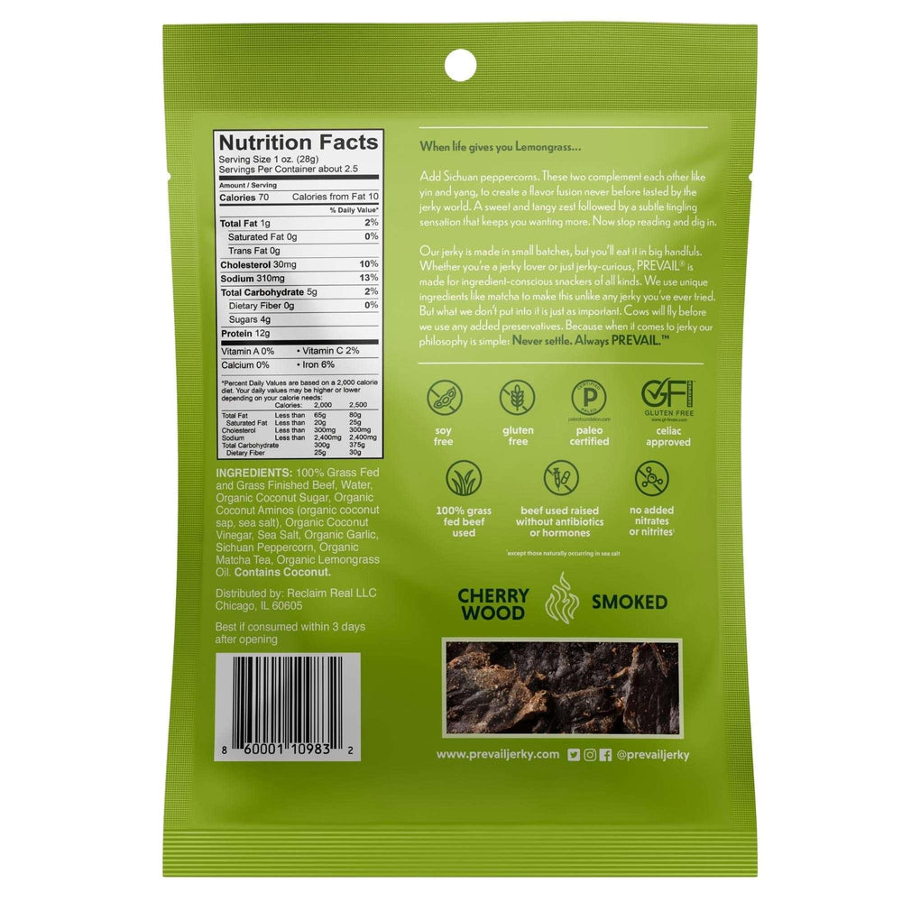 Prevail Variety Grass Fed Beef Jerky 10-pack - USA MEGA SHOP