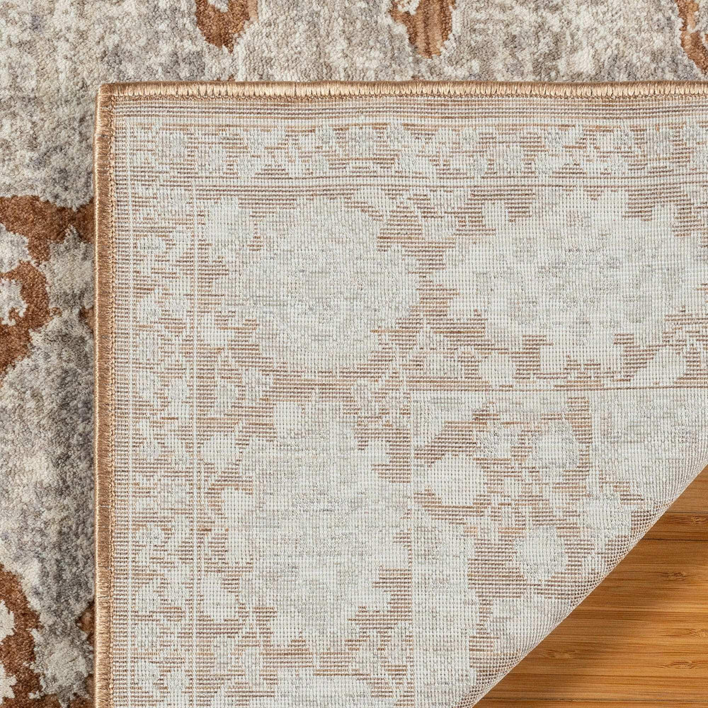 Prima Area Rug Collection, Eta Rust - USA MEGA SHOP