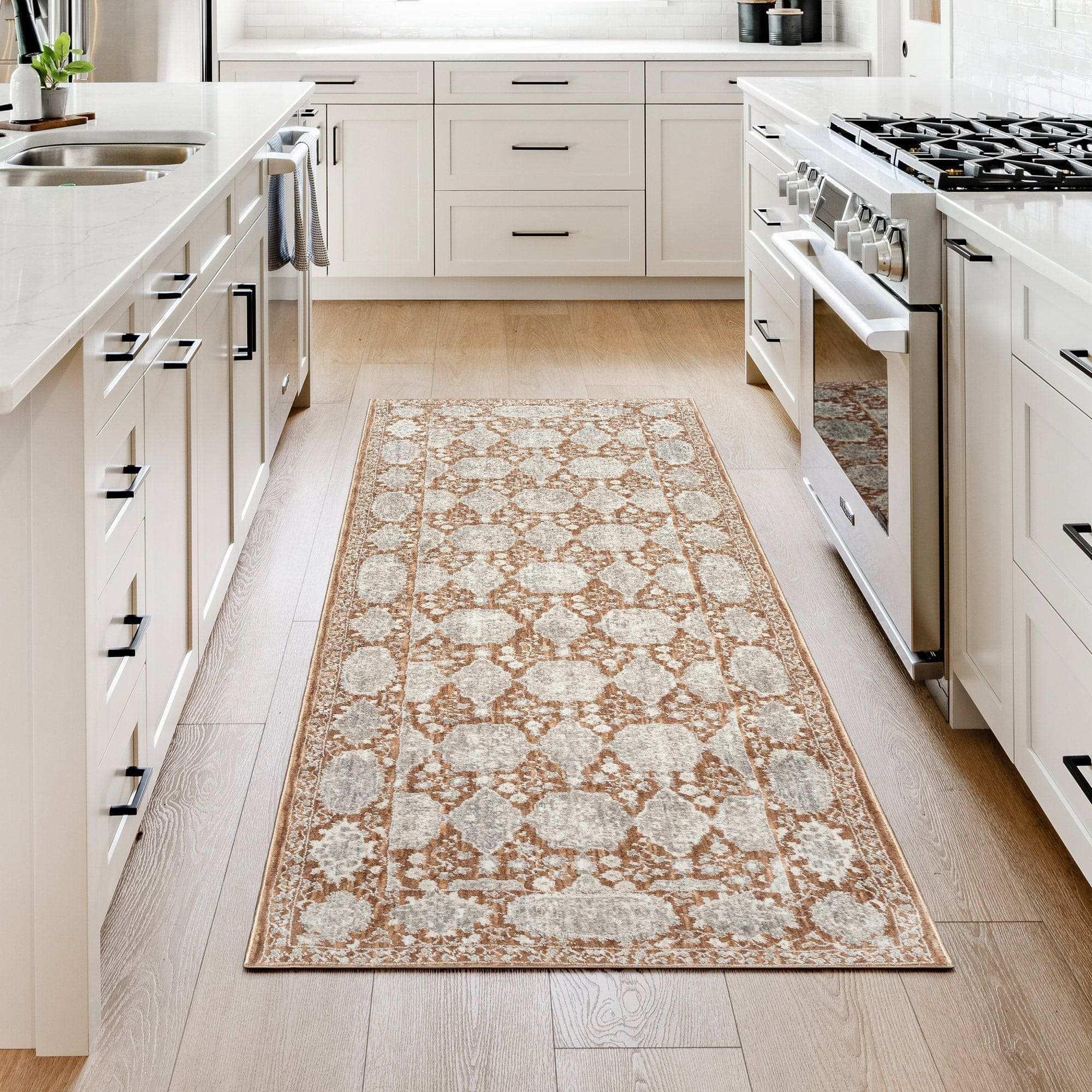 Prima Area Rug Collection, Eta Rust