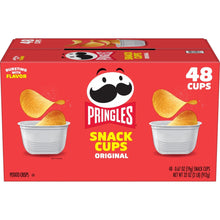 Pringles Original Potato Crisps, Snack Cups, 0.67 oz., 48 pk.