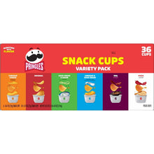 Pringles Potato Crisps Snack Cups, Variety Pack Chips, 0.67 oz., 36 ct.