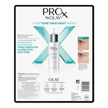 Spot fading treatment product box, back panel with branding and before/after text