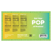 Protein drink variety pack back panel with nutrition facts and barcode