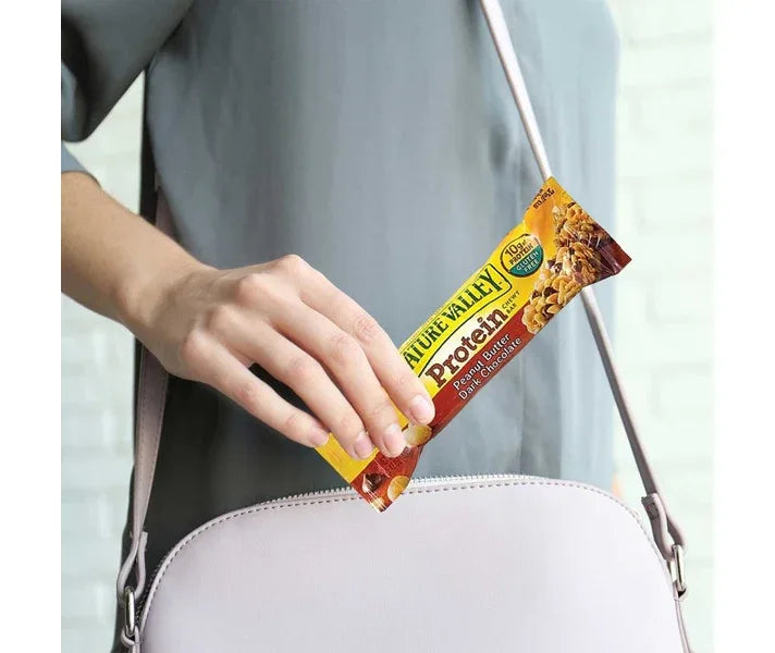 Nature Valley Protein Chewy Bars, Peanut Butter Dark Chocolate, 1.42 oz (30-pk)