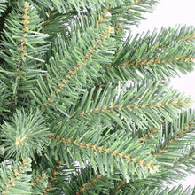 Artificial Christmas pine tree branch tips with dark green needles