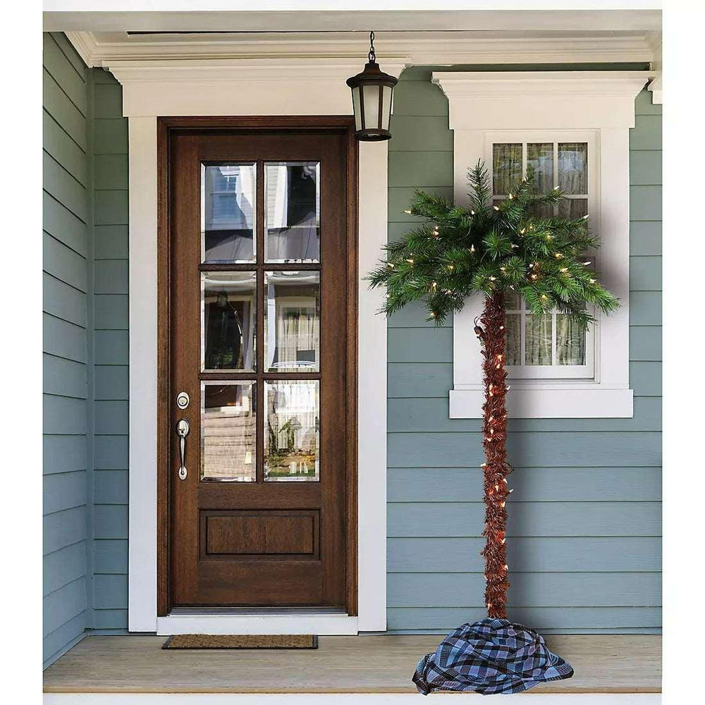 Puleo International 6' Lighted Palm Tree - USA MEGA SHOP
