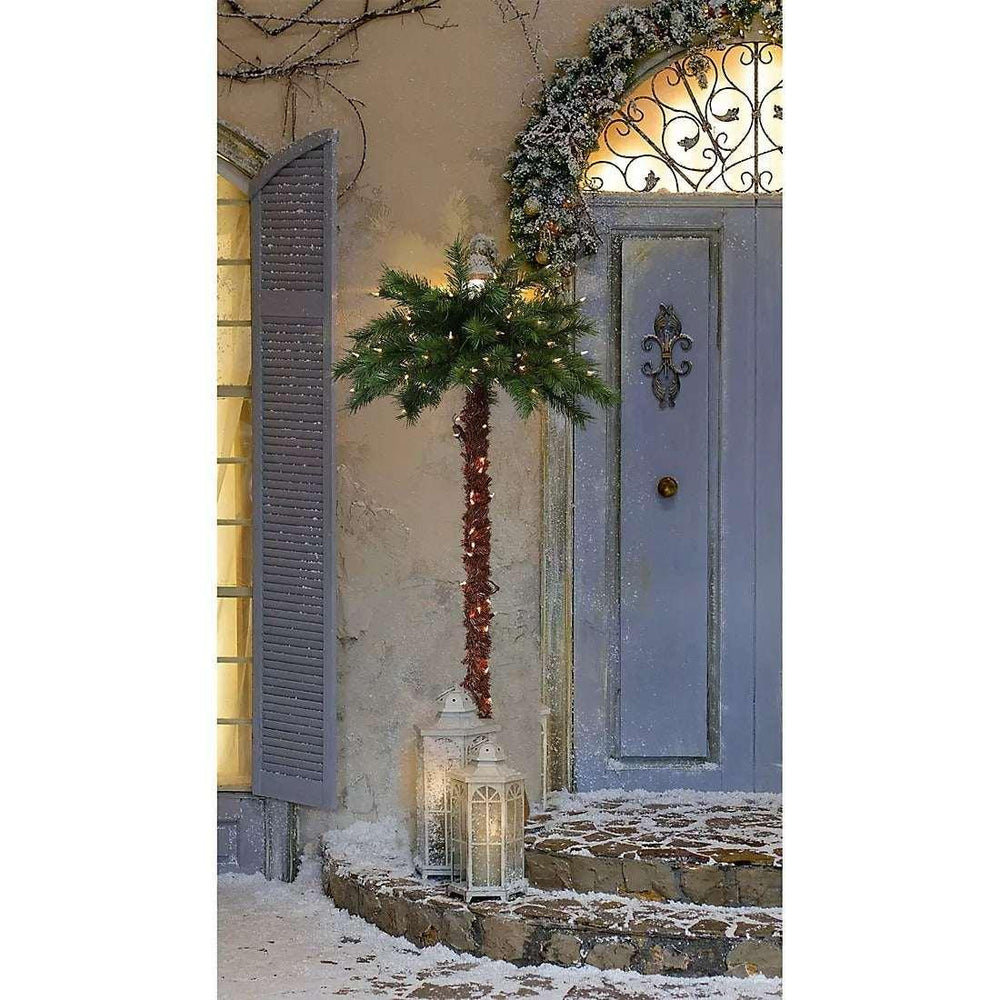 Puleo International 6' Lighted Palm Tree - USA MEGA SHOP