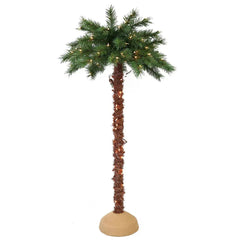 Puleo International 6' Lighted Palm Tree - USA MEGA SHOP