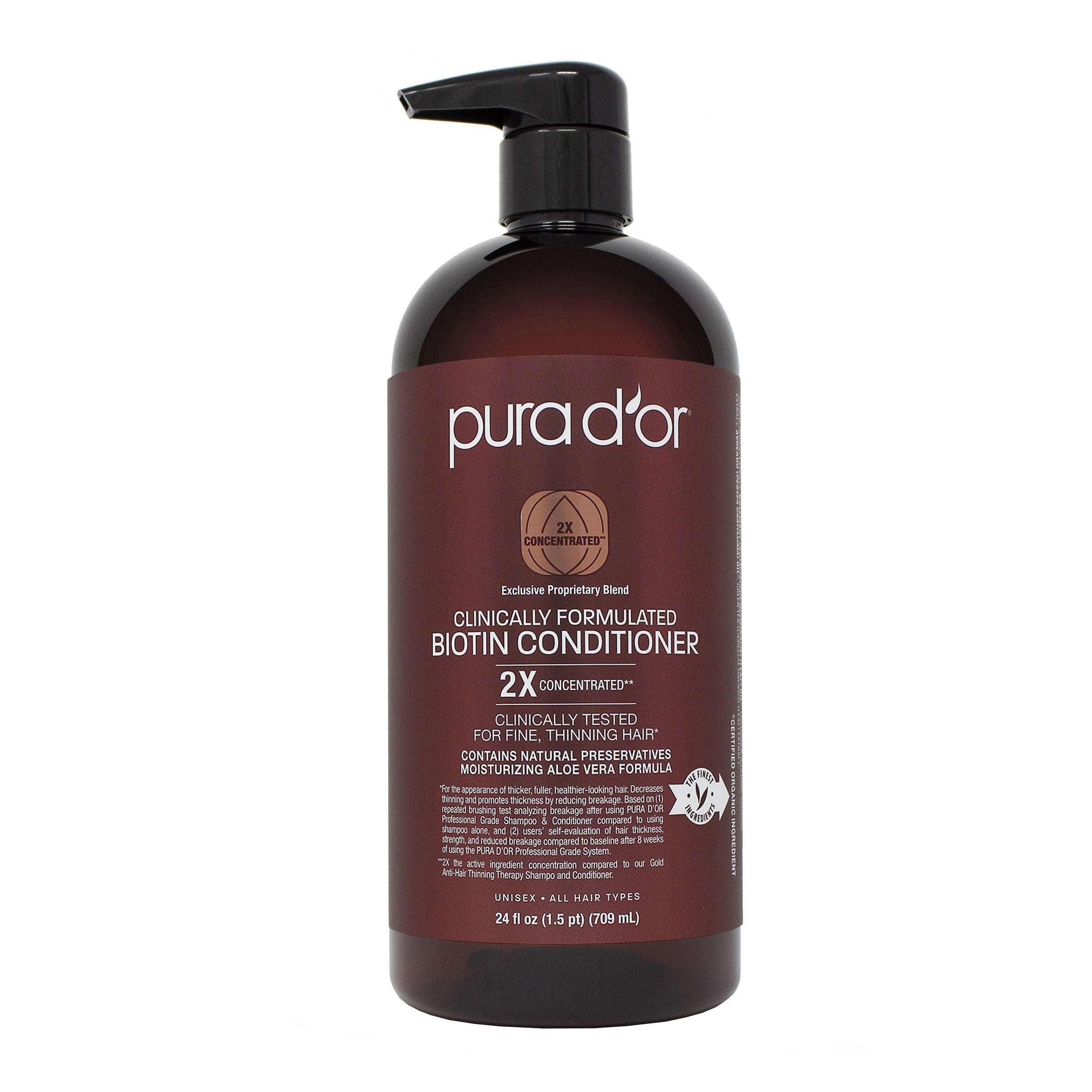 Pura d'or Salon Inspired Biotin Shampoo & Conditioner Set - USA MEGA SHOP
