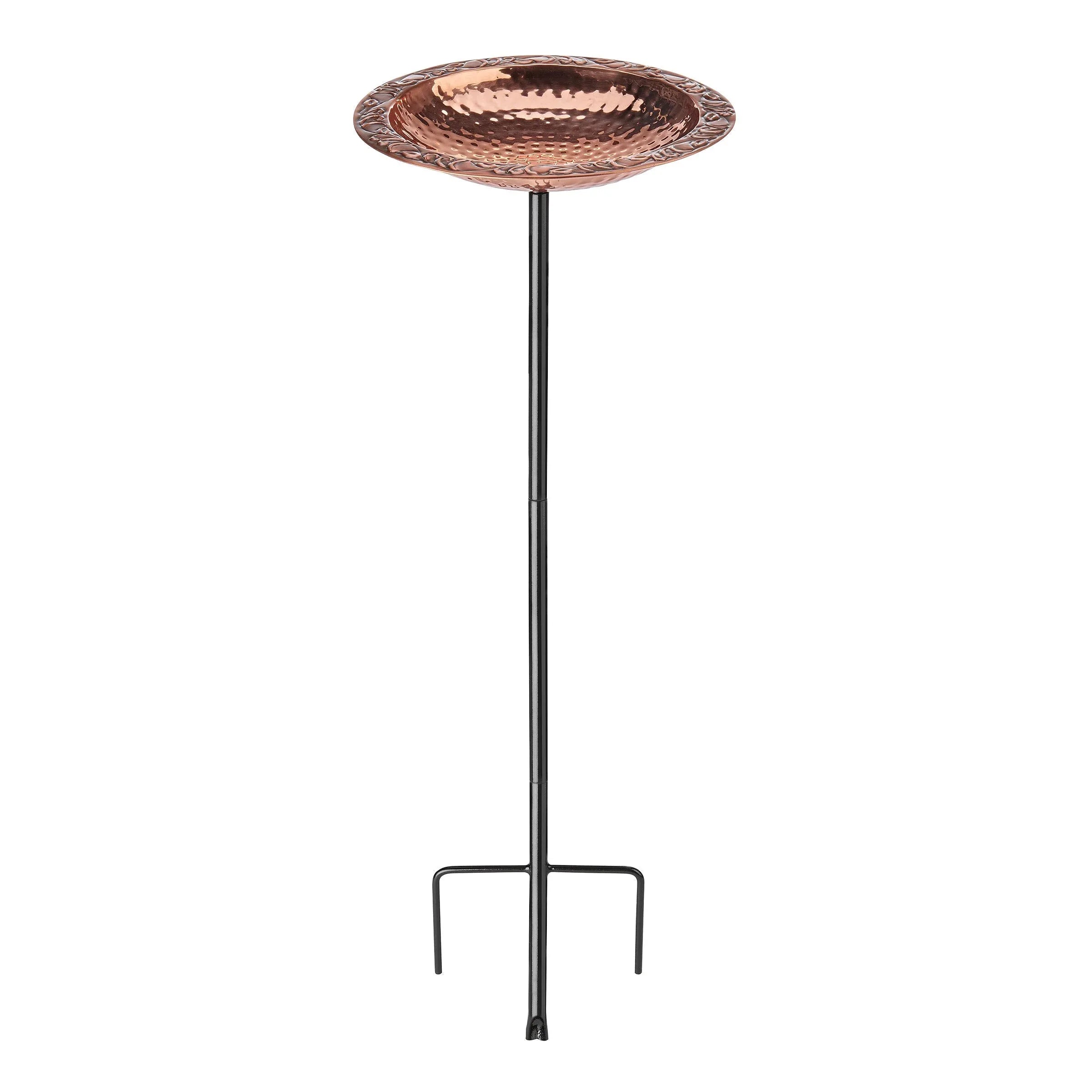 Pure Copper Standing Bird Bath by Good Directions - USA MEGA SHOP