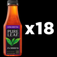 Pure Leaf extra sweet tea bottle, 18-pack graphic