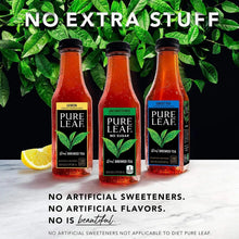 Three Pure Leaf brewed tea bottles with Sweet Tea labels