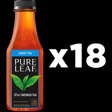 Pure Leaf sweet tea bottle with x18 count marker