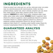 Purina Cat Chow Indoor dry cat food ingredient list and guaranteed analysis.