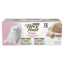 Kitten classic pate wet cat food multipack with 12 cans