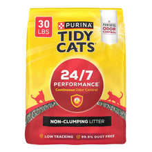 Cat litter bag, Purina Tidy Cats non-clumping 30 lb with 24/7 odor control