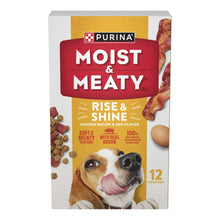 Purina Moist & Meaty Rise & Shine dog food pouches, bacon & egg, 12 count