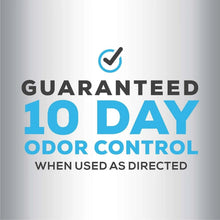 Cat clumping litter with 10 day odor control when used as directed
