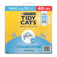 Cat clumping litter box, 40 lb Clear Springs scent