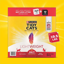 Purina Tidy Cats multi-cat lightweight clumping cat litter bag, 19.5 lb