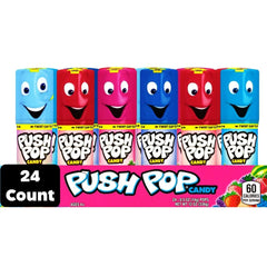 Push Pop Variety Pack Candy, 0.5 oz., 24 ct. - USA MEGA SHOP