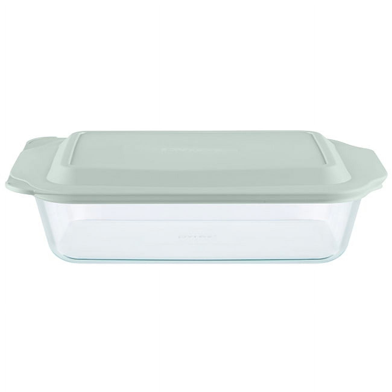 Pyrex Deep Glass Baking Dish with Lid, 7 x 11"
