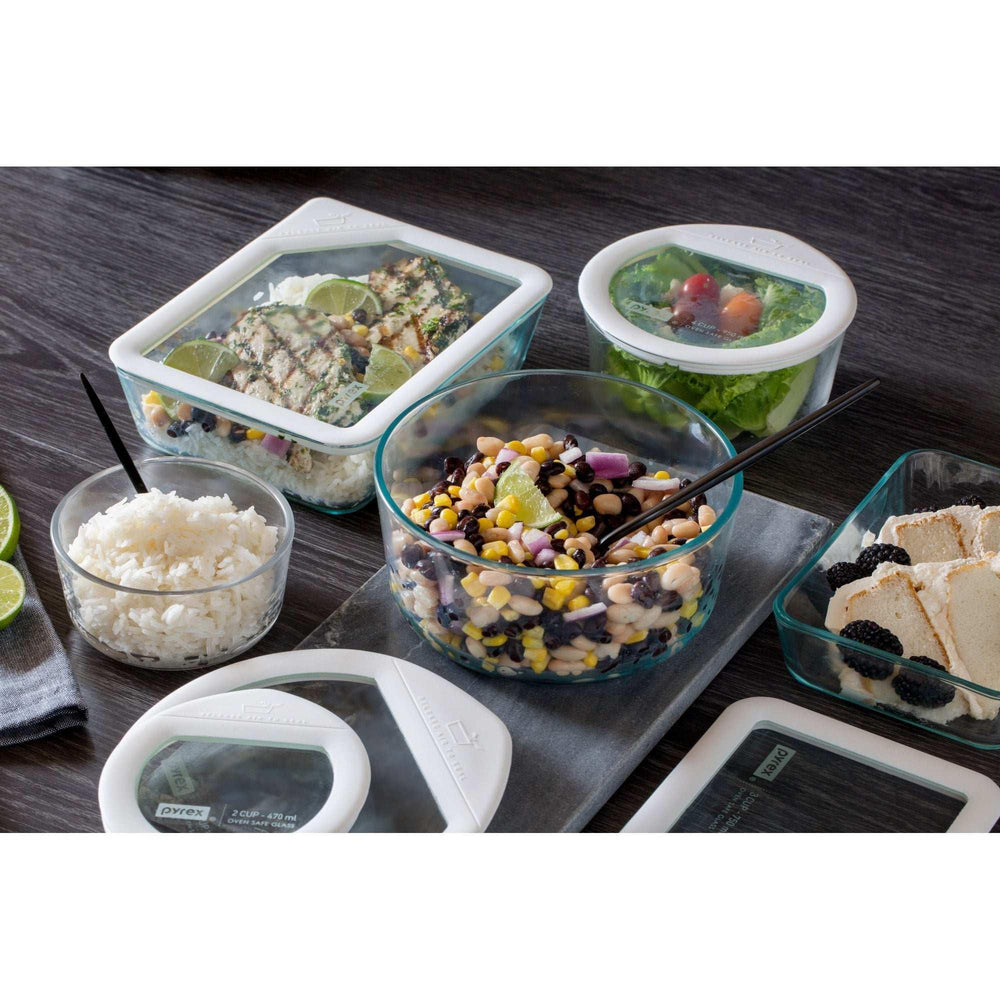 Pyrex 10-piece Ultimate Glass Food Storage Set - USA MEGA SHOP