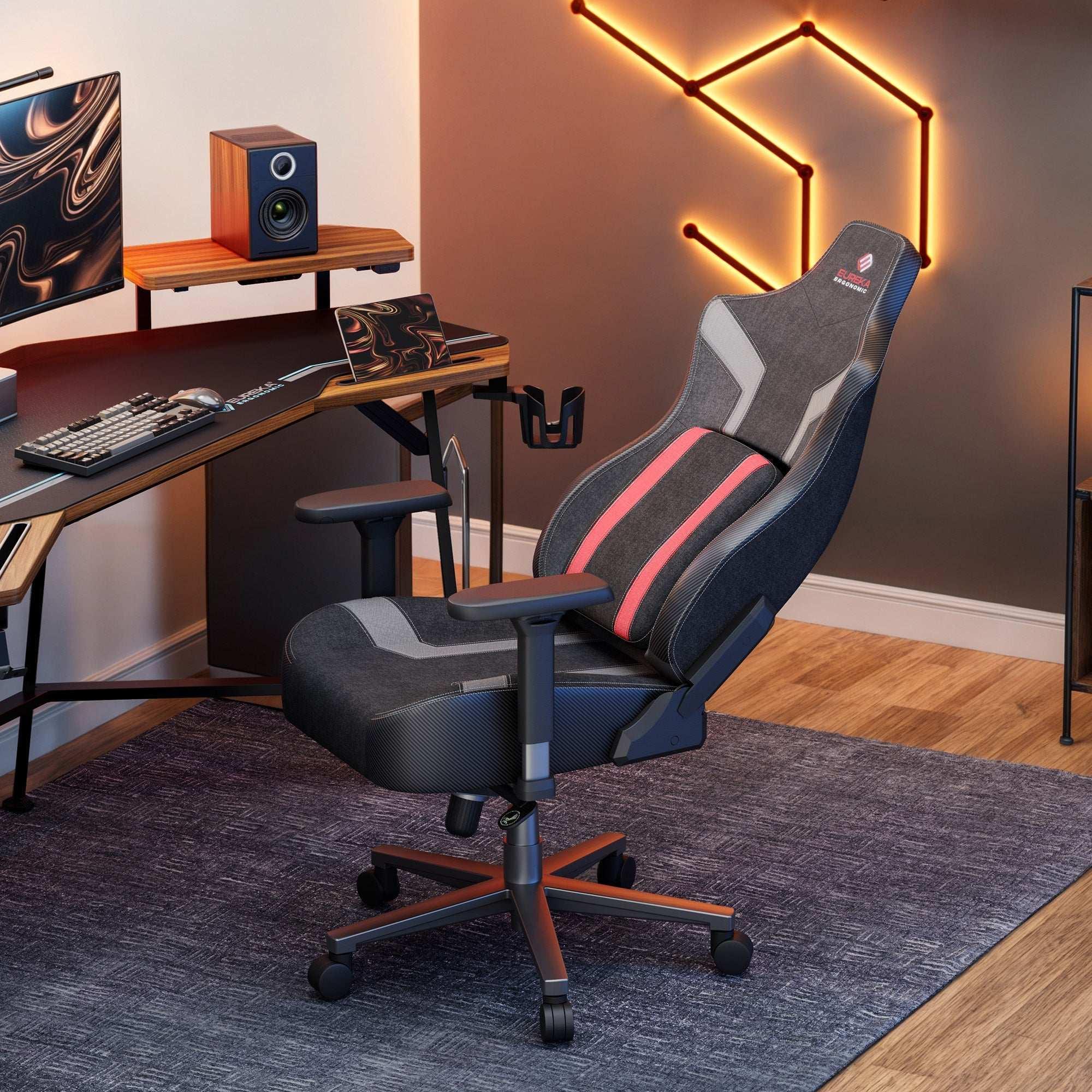 Python II Home Gaming Chair with Lumbar Support - USA MEGA SHOP