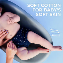 Cotton swab for baby's soft skin