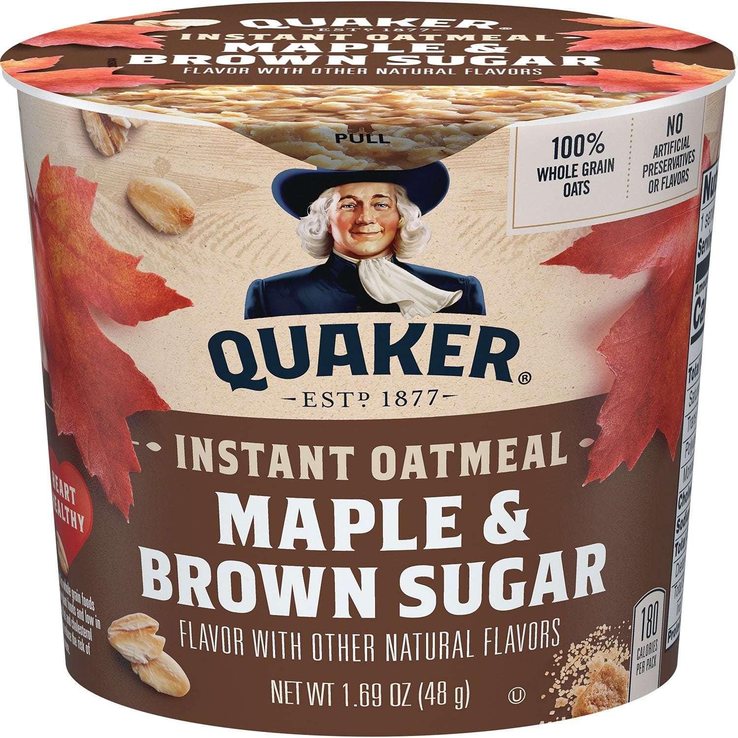 Quaker Instant Oatmeal Express Cup Variety Pack, 12 pk. - USA MEGA SHOP