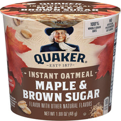 Quaker Instant Oatmeal Express Cup Variety Pack, 12 pk.