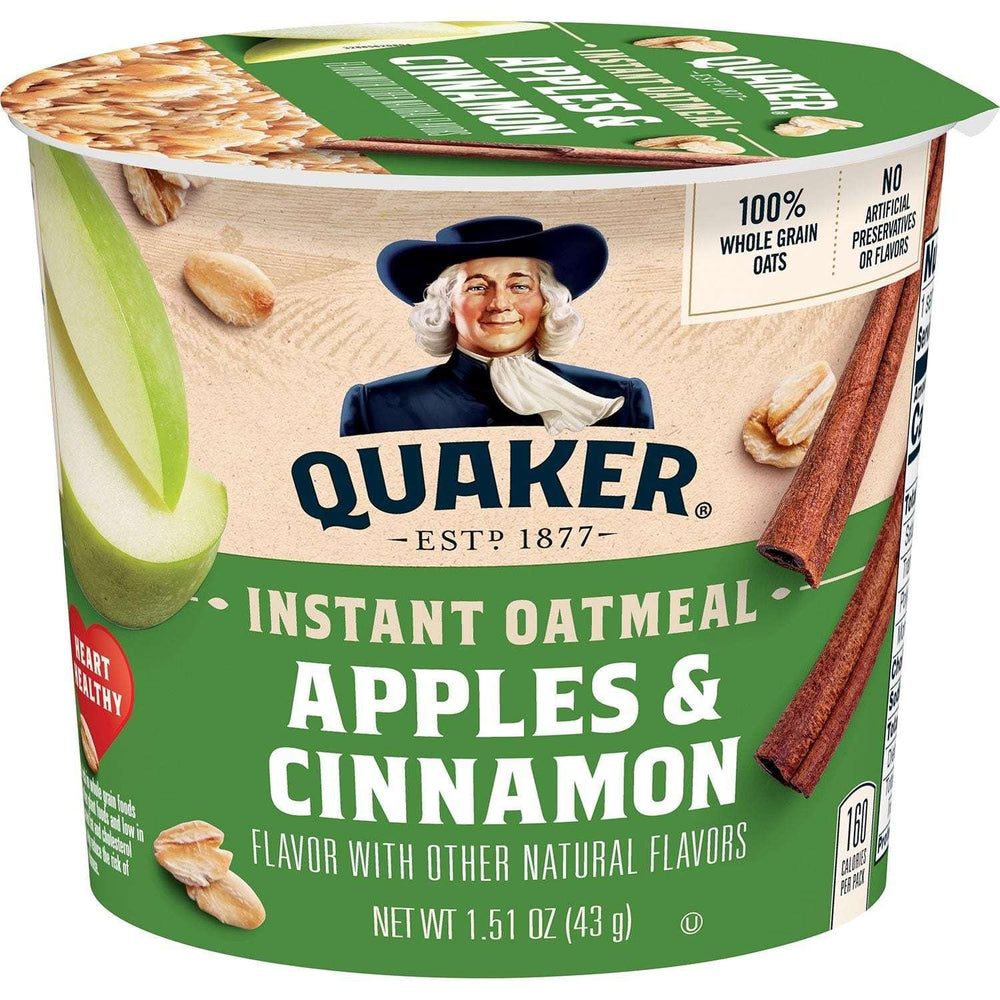 Quaker Instant Oatmeal Express Cup Variety Pack, 12 pk. - USA MEGA SHOP