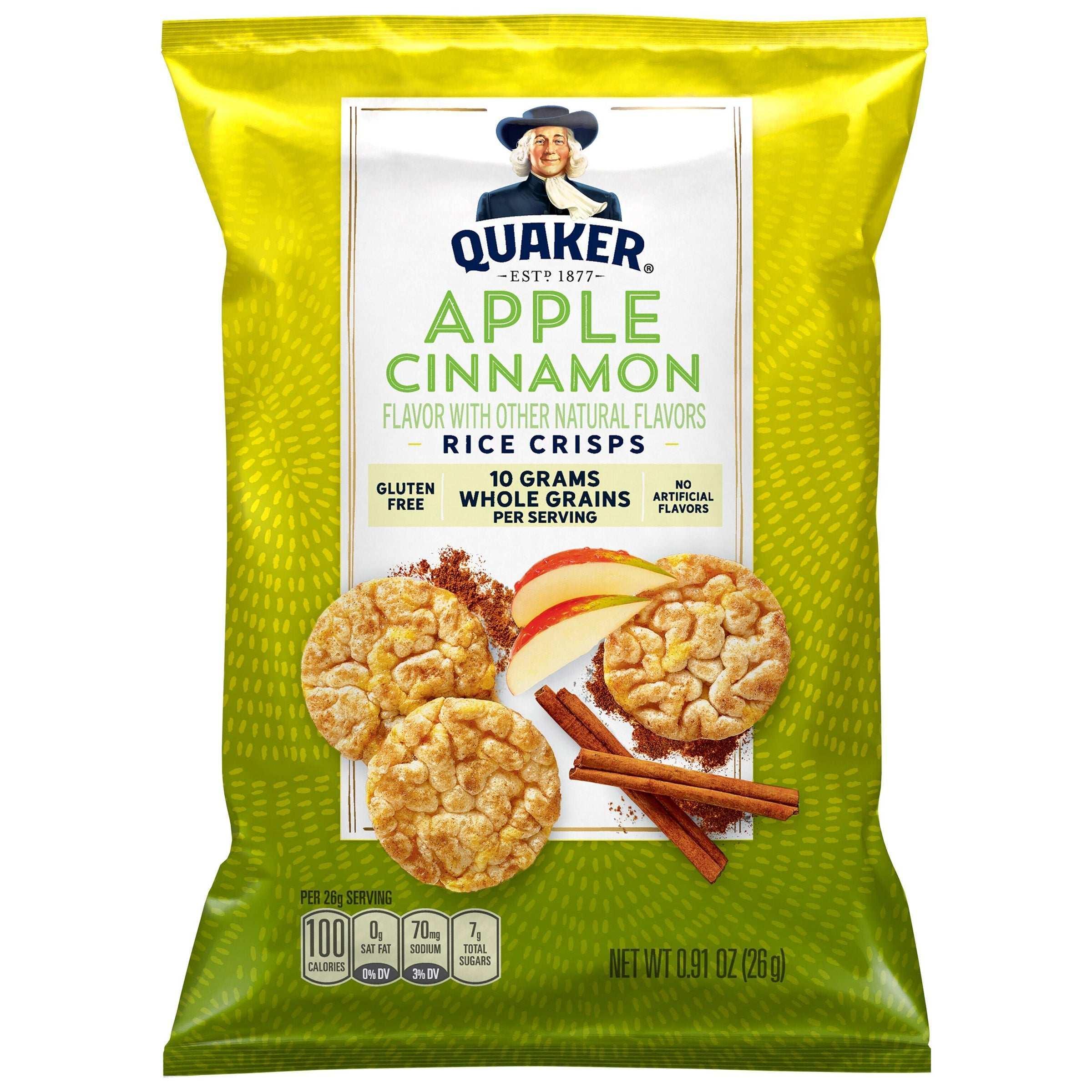Quaker Rice Crisps, Variety Pack, 36-count