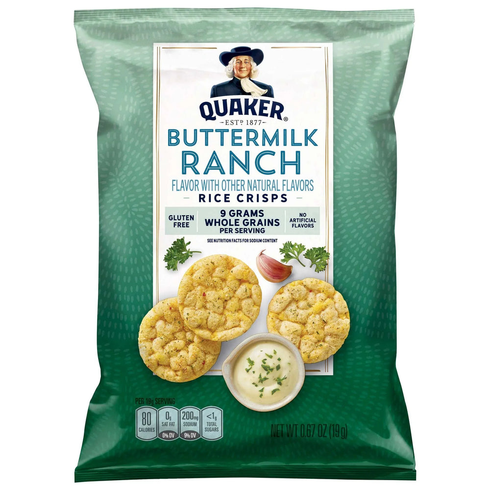 Quaker Rice Crisps, Variety Pack, 36-count - USA MEGA SHOP